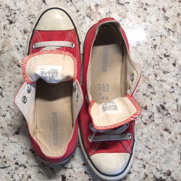 Red Converse - Picture 2 of 3